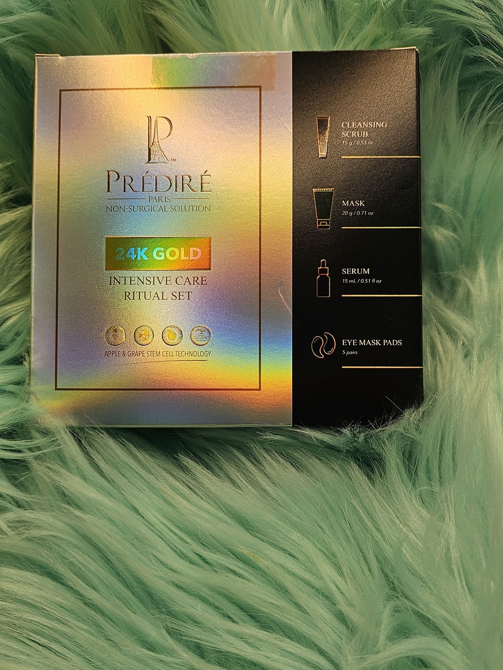 Predire 24K Gold Intensive Care Ritual Set - Gold